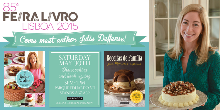 Lisbon Book Fair 2015 with Julie Deffense