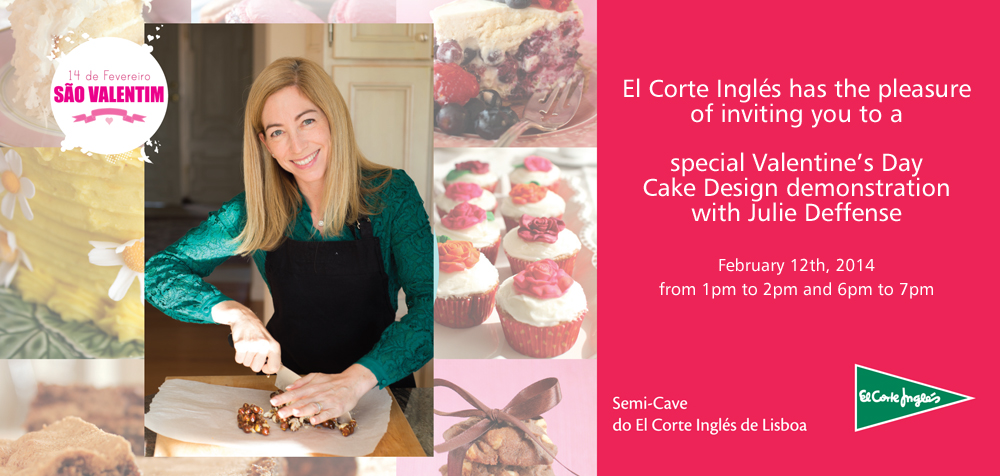 Showcooking Valentine's Day with Julie Deffense at El Corte Inglés