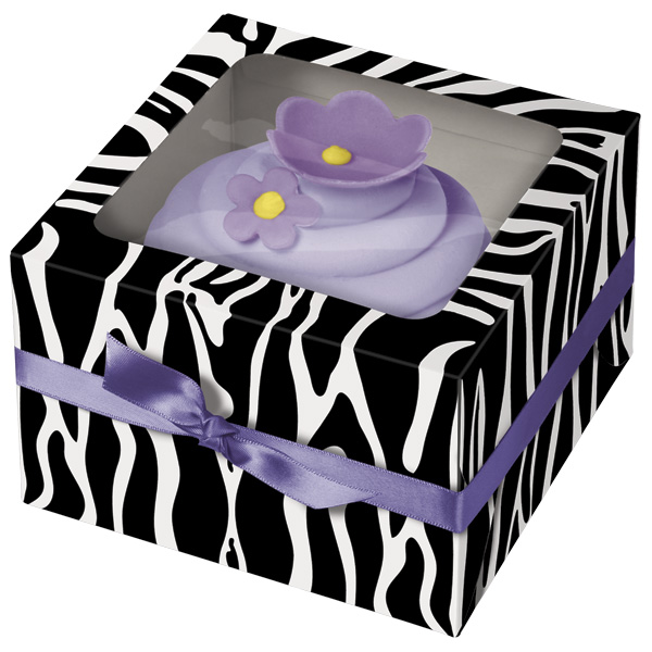 Wilton Zebra Cupcake Box 