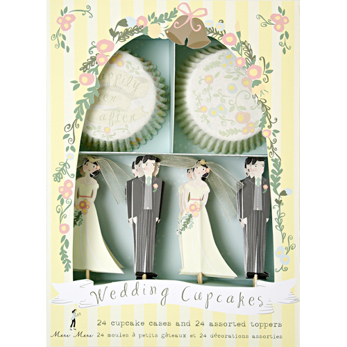 MM Wedding Couple Cupcake kit