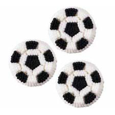 Wilton Soccer Ball icing decorations 