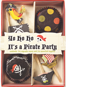 MM Formas de Papel Piratas para Cupcakes