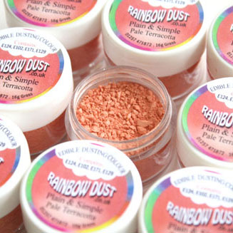 Rainbow Dust Pó Comestível Rosa-Pálido Terracota