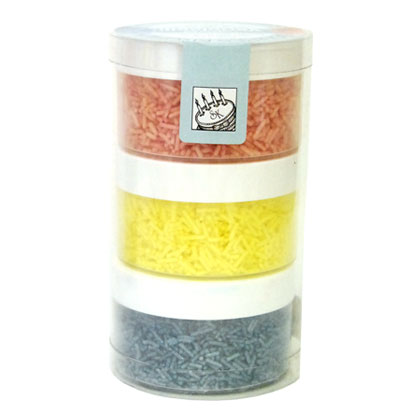 SK Vermicelli Stack Pink, Yellow, Blue