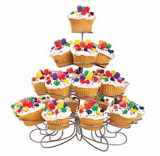 Wilton Cupcakes 'N' More stand Medium 23 Cupcaked
