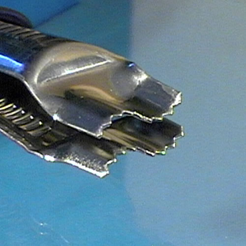 PME 2 Crimpers - wavy line serrated 1/2 & 3/4