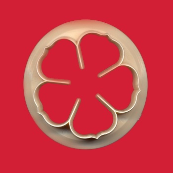 FMM 5 petal Rose Cutter 75 mm