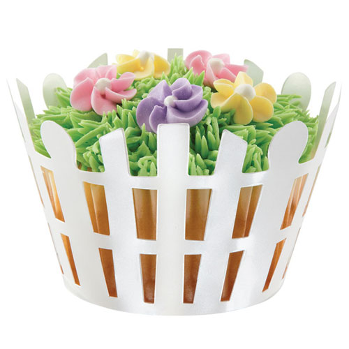 Wilton Wraps para Cupcakes Vedação Branca