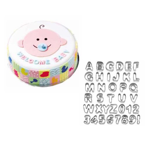 Wilton Cut-Outs Alphabet and Numbers