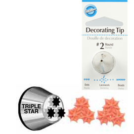Wilton Decorating Tip #2010 Multi Opening Star