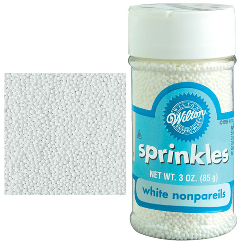 Wilton White Nonpareils 