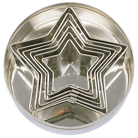 Stadter Metal Cutters Star set