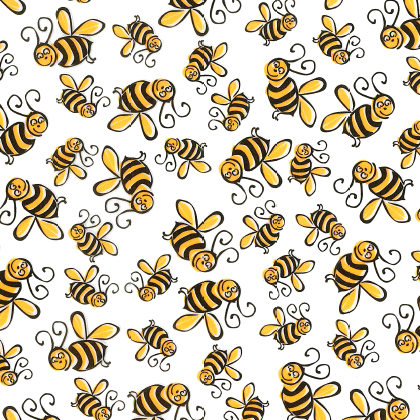 SK Chocolate Transfer Sheet - Bees