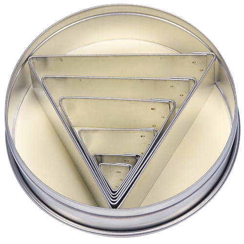 Stadter Metal Cutters Triangle set