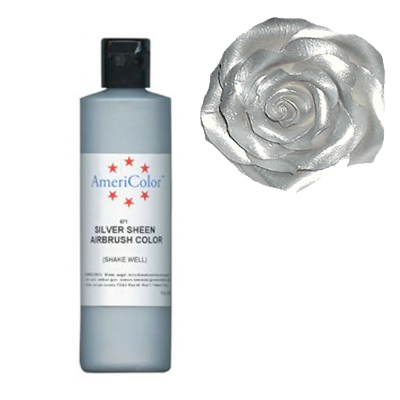 Americolor Amerimist airbrush color Silver Sheen, 133 ml