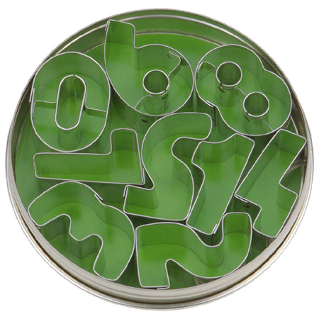Stadter Metal Cutters Numbers Set